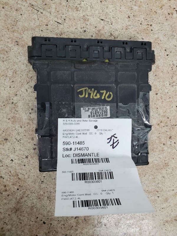 Engine ECM Electronic Control Module Left Hand Fender Fits 10 GALANT 305601