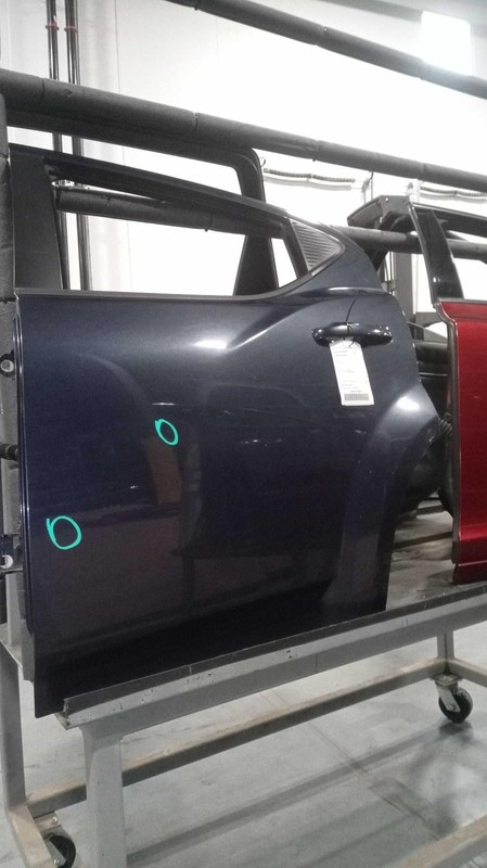 2008 Dodge Avenger Left Door Blue OEM Used 4DR 109745 108K Mileage