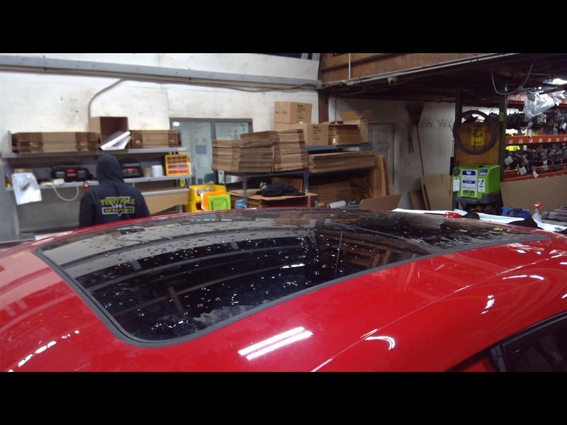 Complete Sun Roof Glass Tracks and Motor Fits 15-18 PORSCHE MACAN 1529463