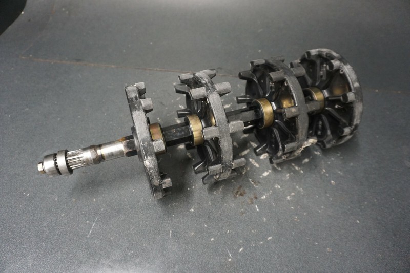 2003-2008 MXZ Formula Summit Ski-Doo OEM Drive Cog Axle Shaft w/ Sprocket Ass'y