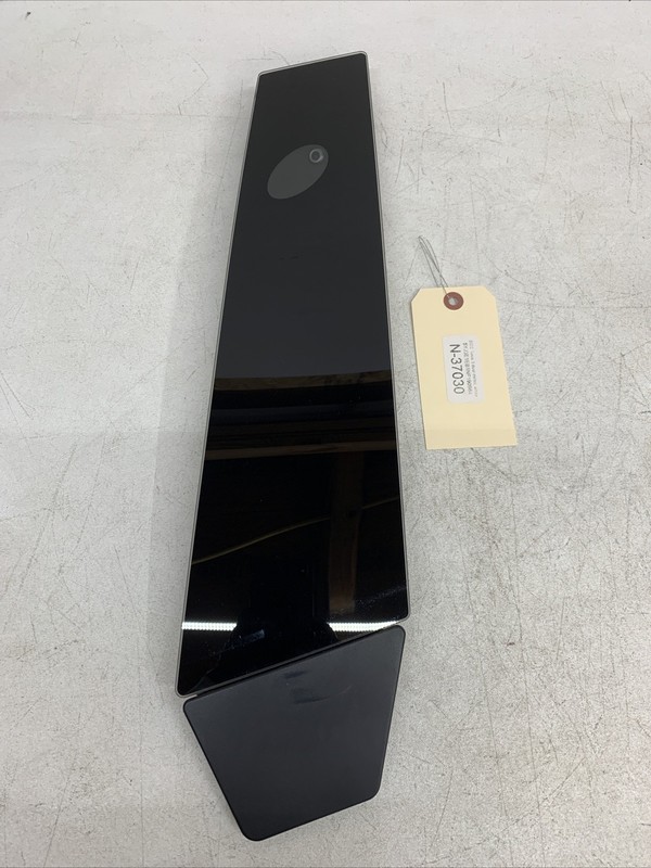 17-23 Tesla 3 LH Exterior B Pillar Glass Trim W/ Camera 1100437-00-E 37030 B57