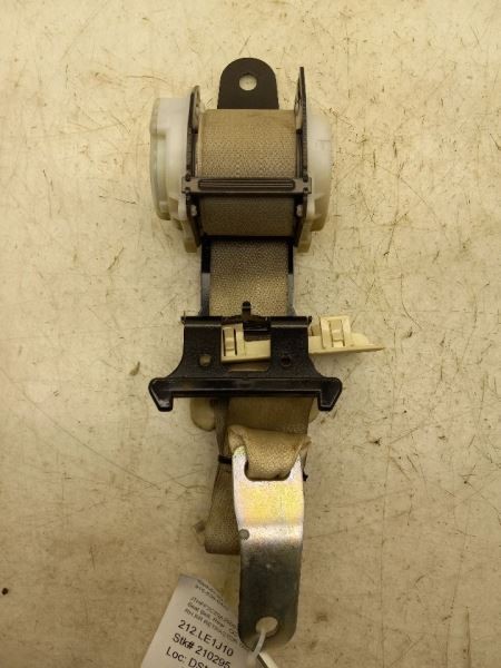 2010 LEXUS IS250 2.5L PASSENGER SIDE REAR SEAT BELT ASSEMBLY