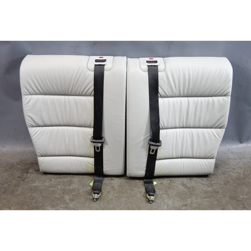 94-99 BMW E36 3-Series Coupe Sedan Rear Seat Folding Backrest Grey Leather OEM