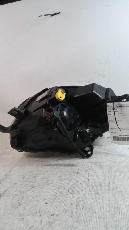 2016 FIAT 500 Right Headlight Assembly Black 60000 Mi OEM Replacement Part