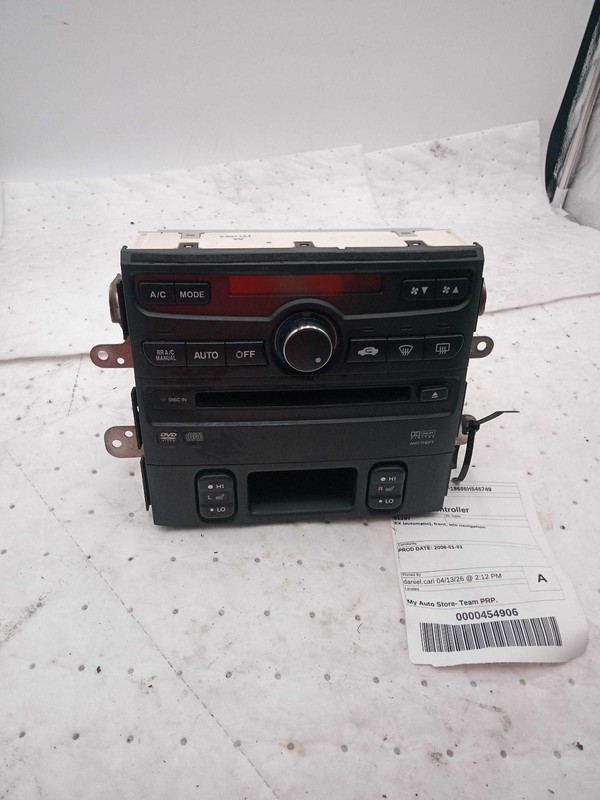 Used A/C Selector Switch fits: 2006 Honda Pilot EX automatic front Grade C
