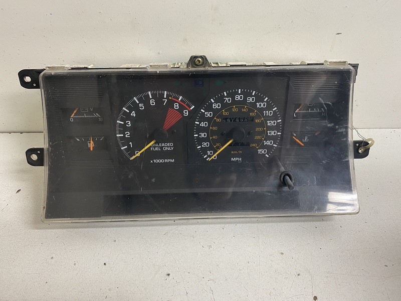 1986 Toyota MR2 M/T Manual Speedometer Instrument Gauge Cluster 83010 17051 120k
