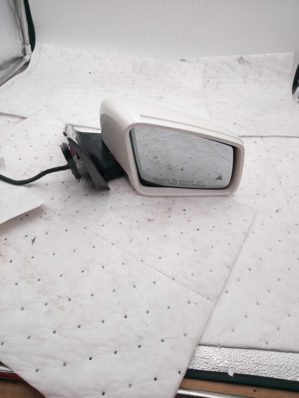 2012 MERCEDES E-CLASS Right Door Mirror Assembly White 119K Miles OEM 253014