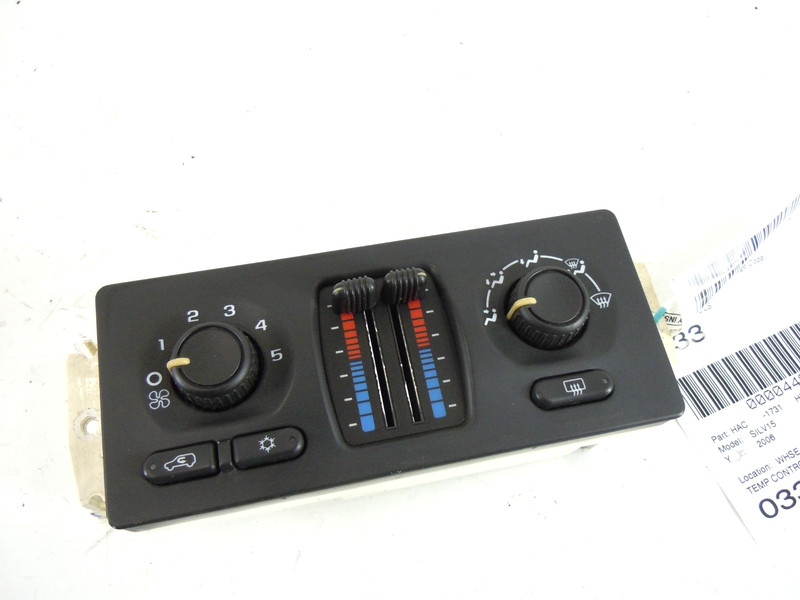 2005-2007 Chevrolet Silverado 1500 A/C Heat Climate Temperature Control OEM