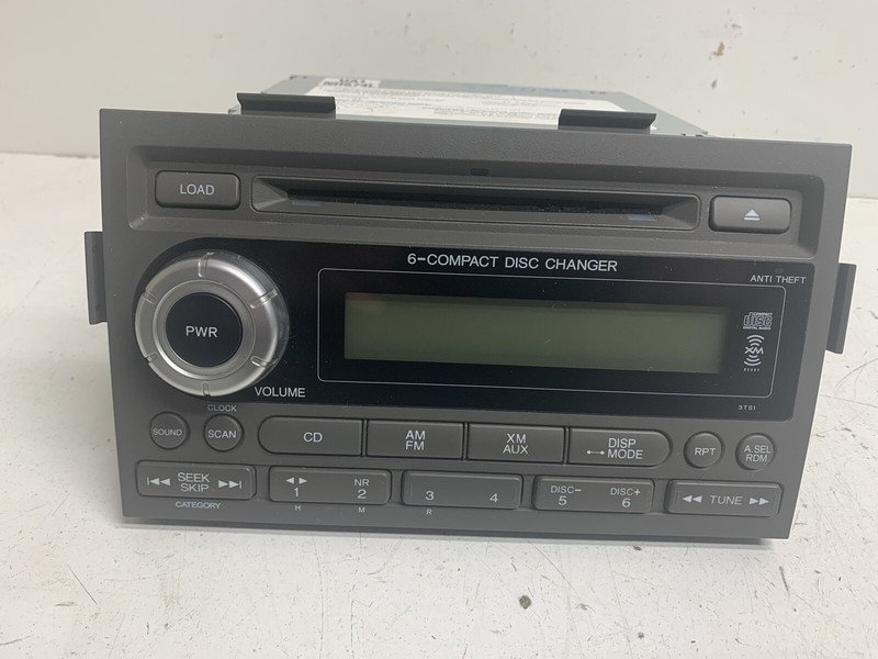 2006-2008 Honda Ridgeline Radio Stereo 39100-SJC-A100