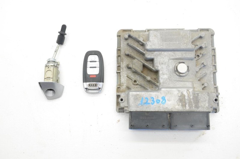 2018 Audi A6 2.0L Engine Control Module ECU ECM with Key 4G5907115