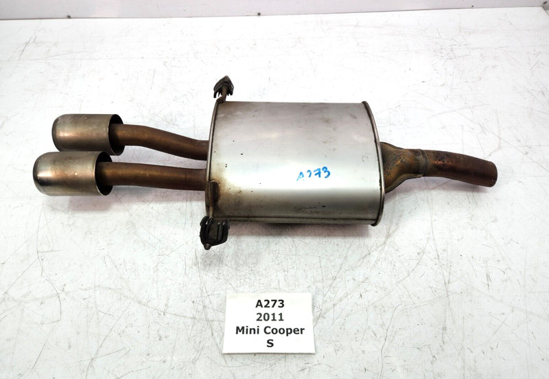 ✅ 11-15 OEM Mini Cooper S R56 R57 Rear Exhaust System Tail Pipe Muffler