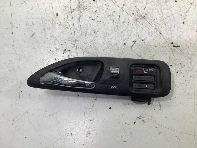 01-03 Acura CL Left Inside Door Handle Black OEM