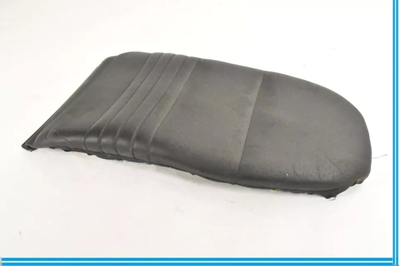 97-04 Porsche Boxster Front Upper Seat Backrest Cushion Black Leather OEM