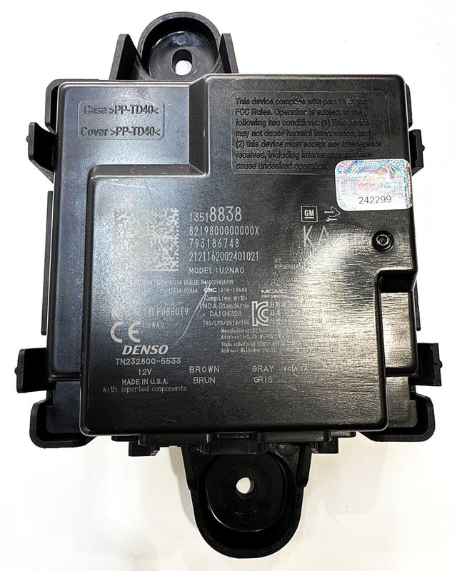 2020-2024 Buick Encore GX Theft-Locking Keyless Entry OEM 13518838