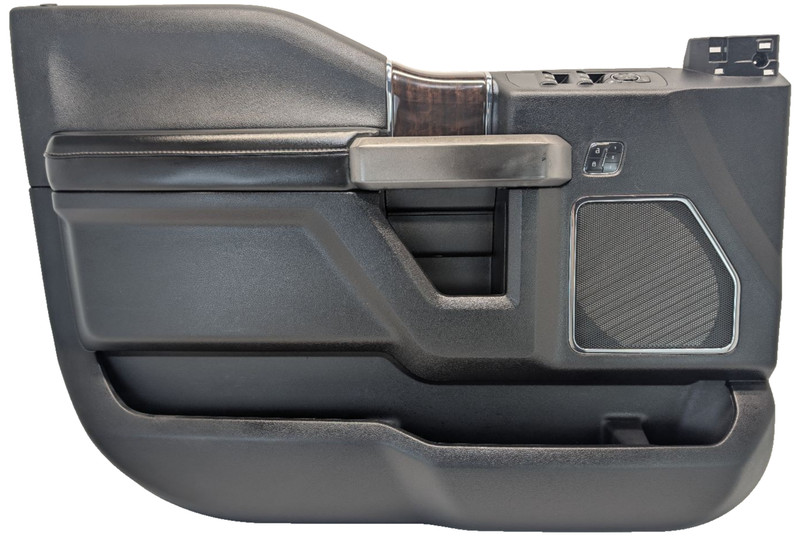 2015-2018 FORD F-150 PLATINUM OEM FRONT INTERIOR DOOR PANEL DRIVER LEFT LH SIDE