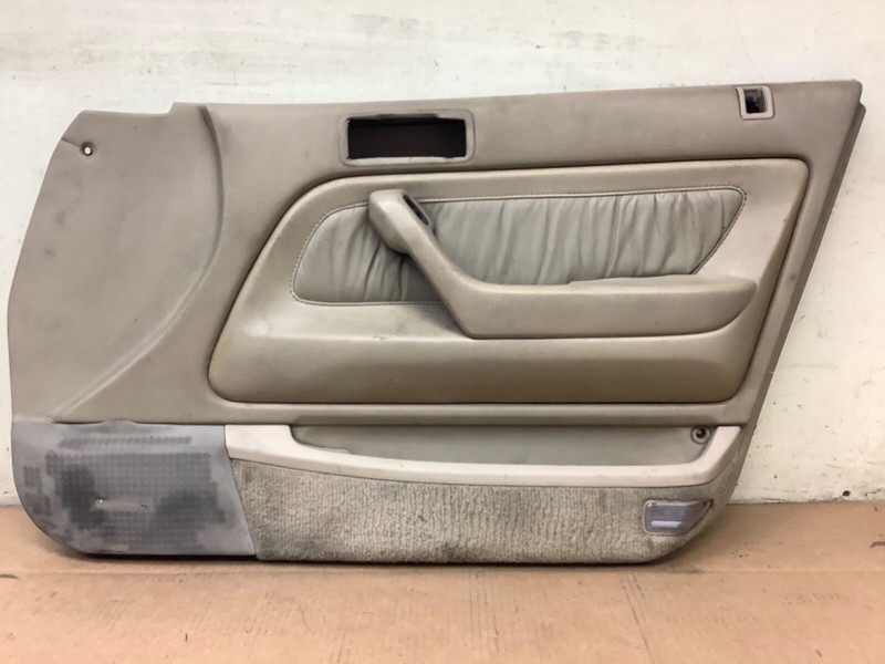 90-93 Honda Accord 4D Sedan Right Front Door Panel Lining Beige OEM