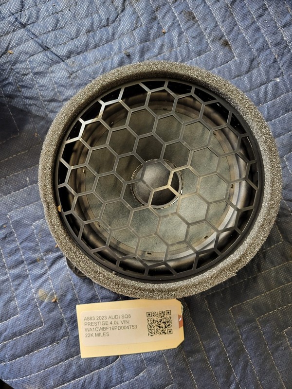 Used Oem Audi Right or Left Rear Door Speaker for 2020-2025 SQ8