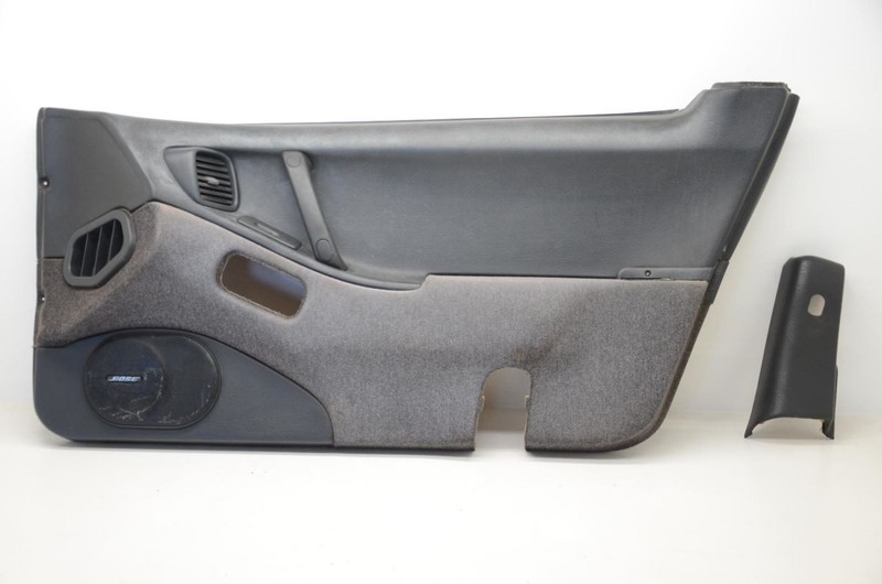 90-96 Nissan 300ZX 2+0 Black Passenger Right Front Door Trim Panel
