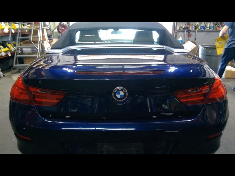 Trunk Lid 2 Door Convertible Fits 12-18 BMW 640i 1612106