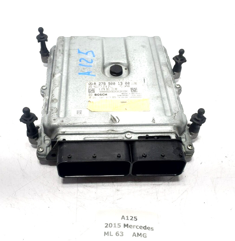 ✅ 12-19 OEM Mercedes W166 ML63 AMG ECU ECM Engine Control Module Unit