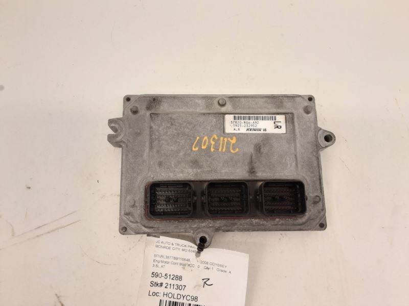 08 2008 Honda Odyssey Engine ECM Electronic Control Module EX-L Touring