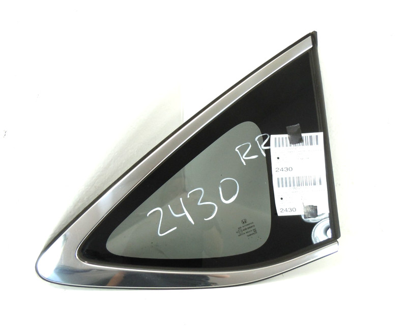 2012-2016 Honda CR-V Rear Quarter Window Glass Passenger Right OEM