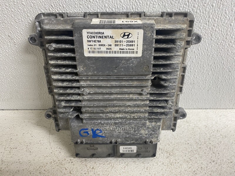 2011-2014 Hyundai Sonata 2.0 Turbo Auto Engine Computer Module Ecu Ecm Pcm