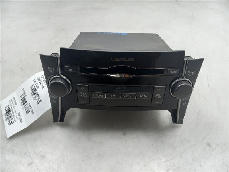 08-09 LEXUS LS600HL LWD HYB 5.0L RADIO / STEREO RECEIVER UNIT