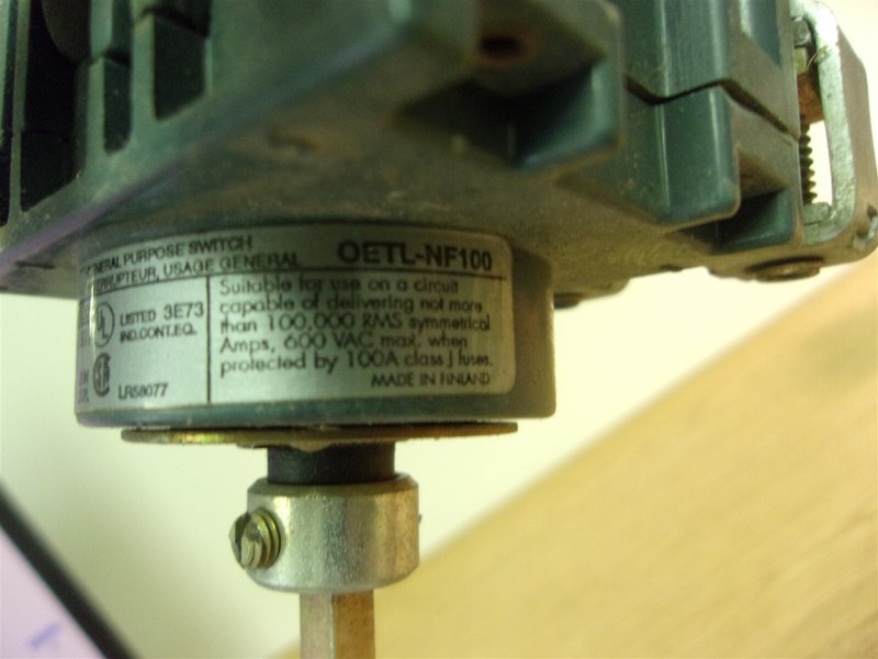Stromberg OETL-NF100 300V 3-Phase Disconnect Switch*FREE SHIPPING*