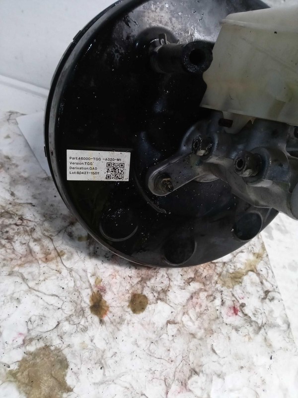 Used Power Brake Booster fits: 2018 Honda Civic 1.5L Coupe w/o sport suspension