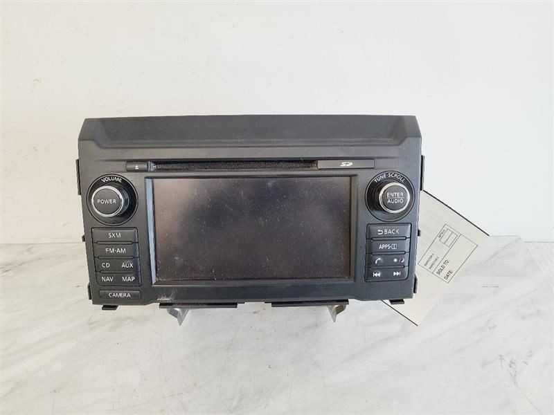 Audio Equipment Radio Display And Receiver Fits 16-17 TITAN XD 575343