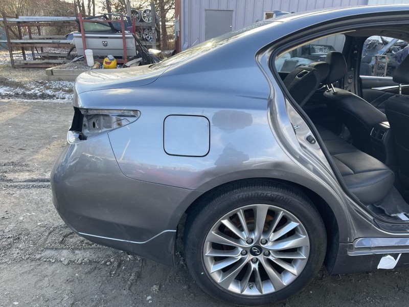 2014-23 INFINITI Q50 RIGHT QUARTER PANEL GRAY PC:KAD 3.0L AT AWD 70K LUXE 62726