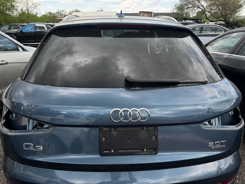 2016-2018 Audi Q3 Rear Trunk Tailgate Hatch Assembly Blue paint code LX5L OEM