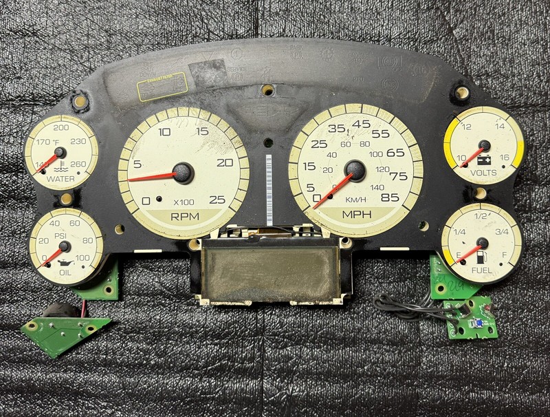 International Prostar Instrument Cluster Board MPH Miles 32484PSAI2