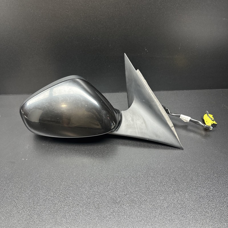 09-13 Maserati Quattroporte M139 Right Side Rear View Door Mirror Black OEM