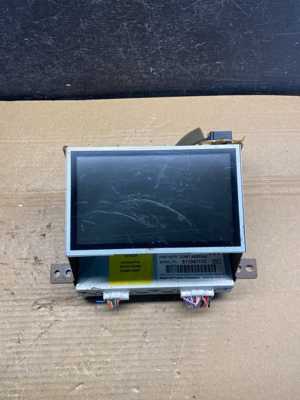 2006 to 2009 Nissan Pathfinder Radio Display Information Screen AD6575 DG