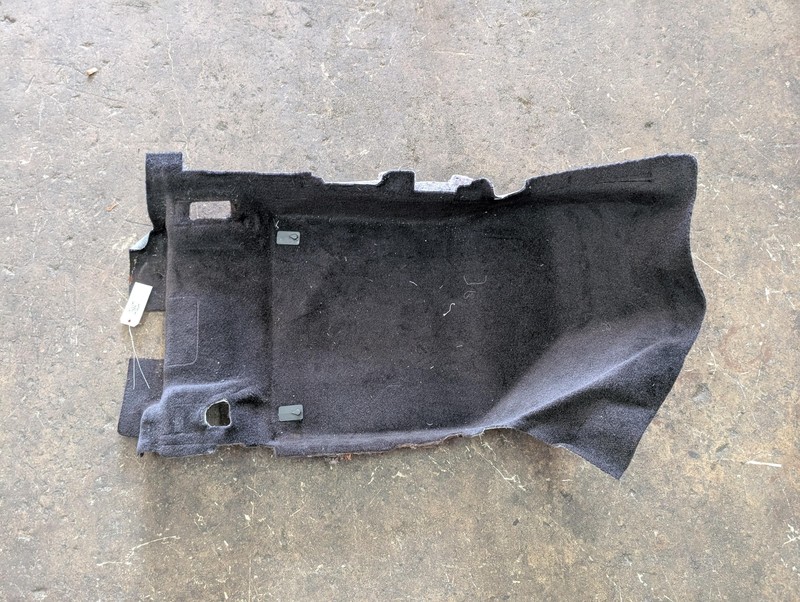 Front Right Floor Covering Carpet 2017 Jeep Cherokee 1UB82DX9AD 2014 2015 - 2019