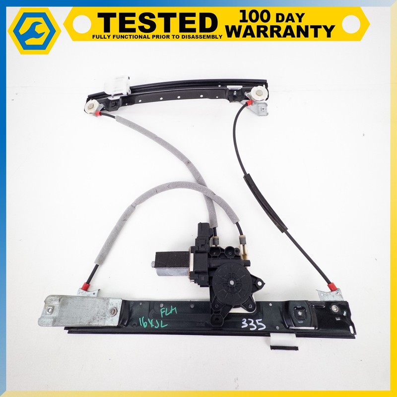 10-19 JAGUAR XJ XJL LWB FRONT LEFT SIDE DOOR WINDOW REGULATOR MOTOR OEM