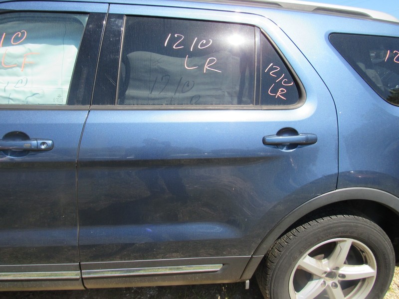 2011-2019 FORD EXPLORER LEFT DRIVER REAR DOOR ASSEMBLY PRIVACY TINT GLASS