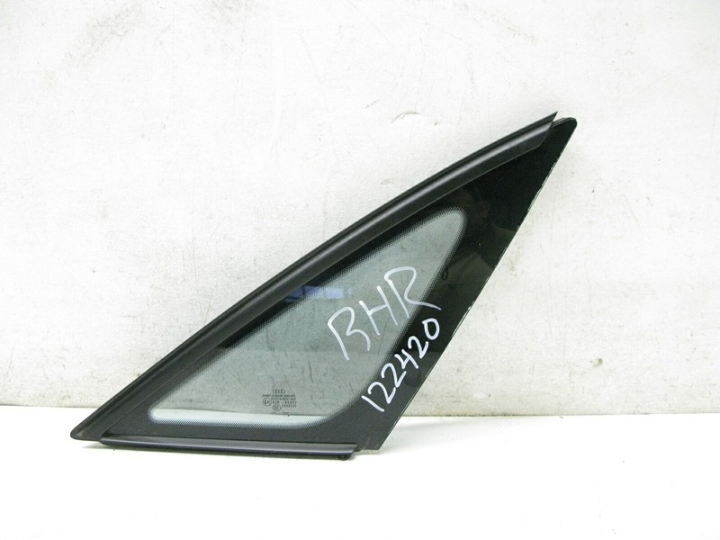 04-10 AUDI D3 A8 LONG LWB REAR RIGHT PASSENGER WINDOW QUARTER GLASS OEM 122420