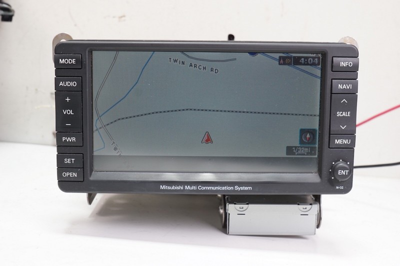MITSUBISHI OUTLANDER LANCER Navigation GPS Radio Player Receiver OEM 2007 - 2010