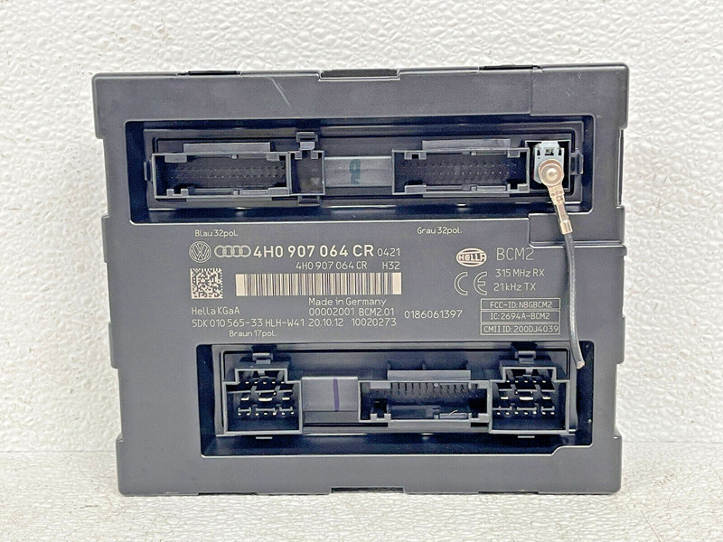 ⭐2012-2017 AUDI A7 3.0L V6 COMFORT BODY CONTROL MODULE UNIT OEM LOT2421