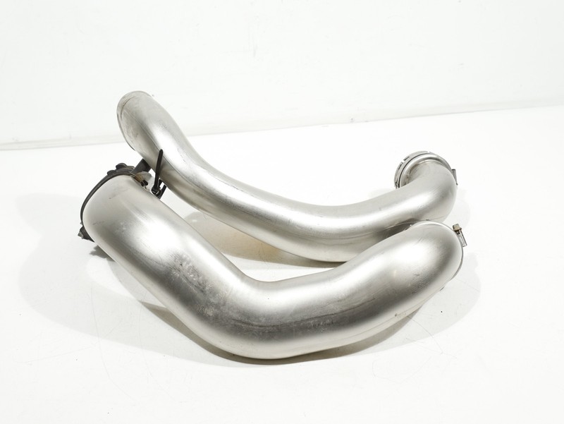 11-20 Mercedes CLS550 S550 ML550 Air Intake Hose Duct Pipe LEFT & RIGHT Set OEM