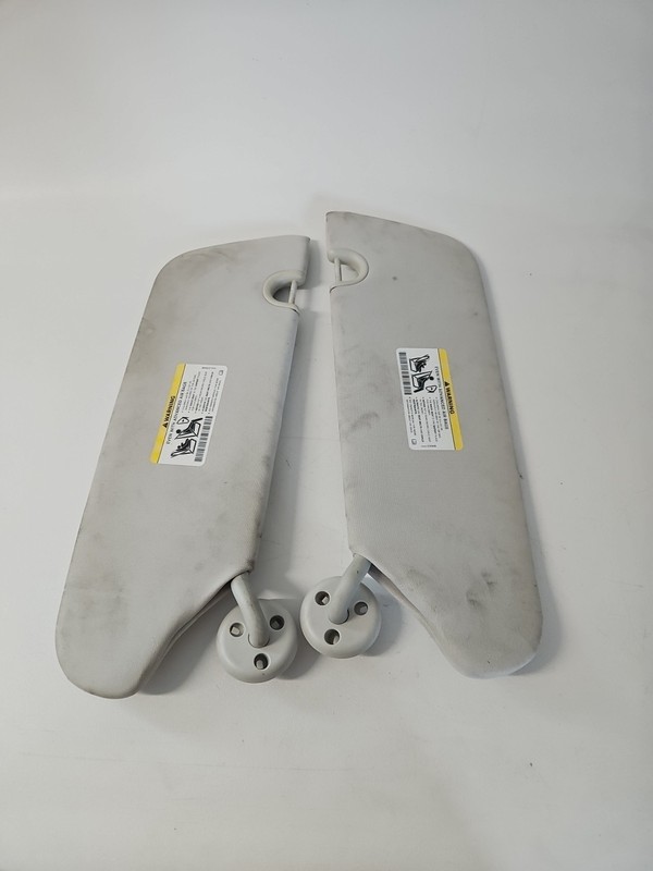 2008-2016 Dodge Grand Caravan Chrysler Town Country Sun Visors Homelink Gray OEM