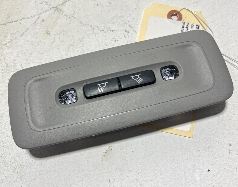 2018 - 2024 TOYOTA CAMRY XLE REAR ROOF OVERHEAD DOME LIGHT LAMP SWITCH OEM