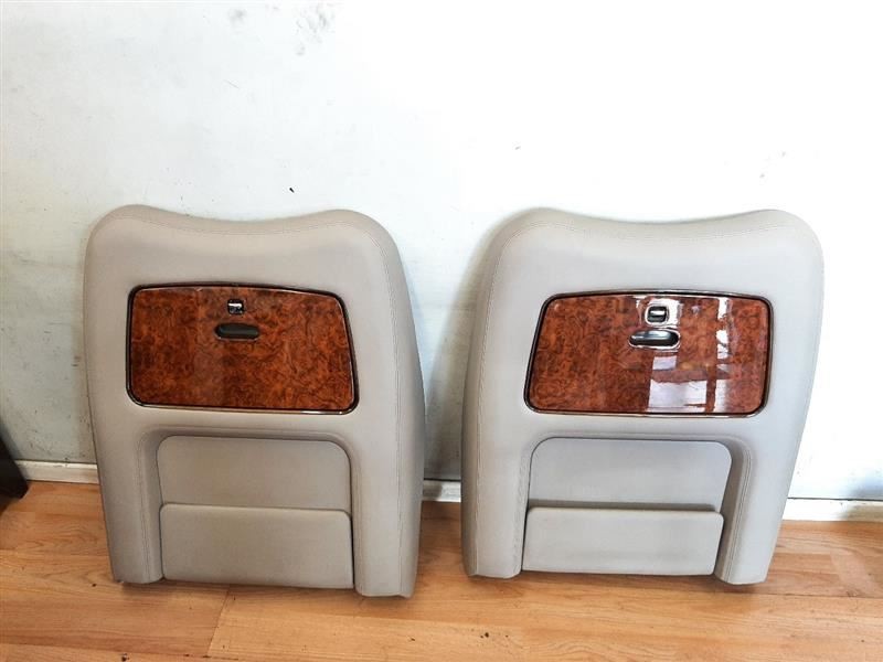 Bentley Arnage Rear Picnic Tables Seat Fall Table Set Left Right Wood PW57242PBU