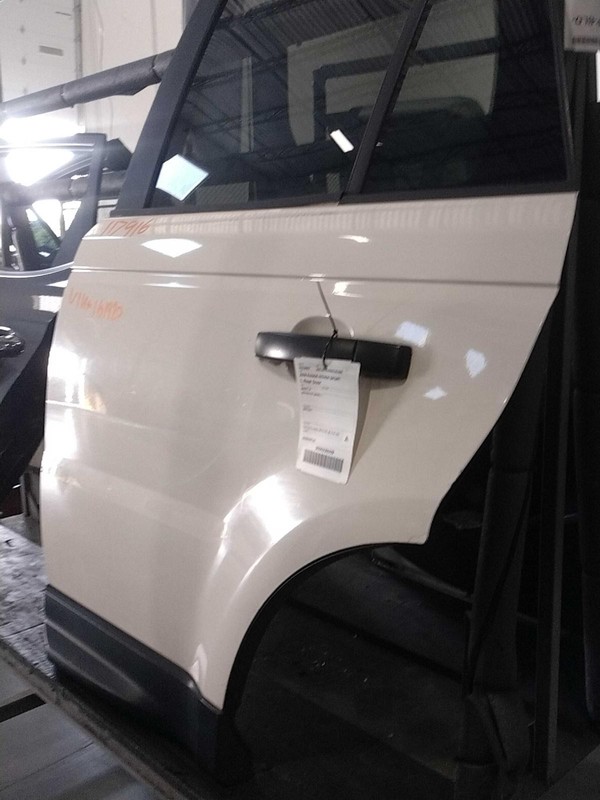 2008 Land Rover Range Rover Sport Left Door White OEM 568619 126K Miles
