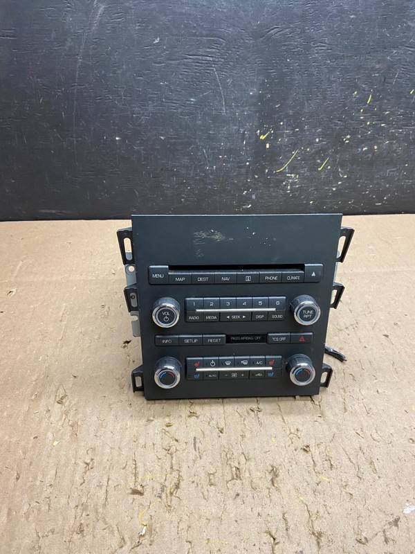 2011 2012 Lincoln Mkz Radio Navigation Hvac Climate Control Panel t6154 DG