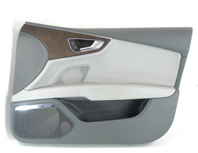 2012-2015 Audi A7 Front Interior Door Panel Passenger Right OEM Gray