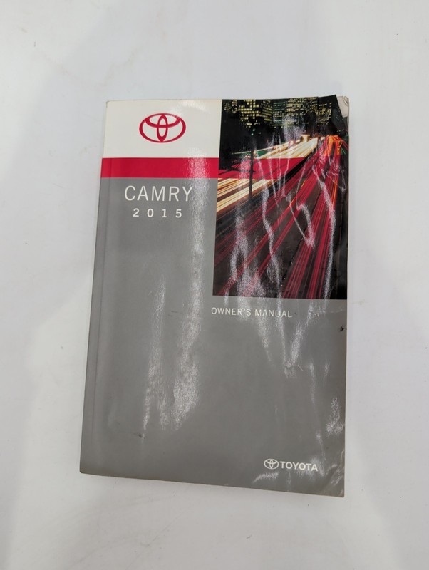 2015 Toyota Camry Owners Manual